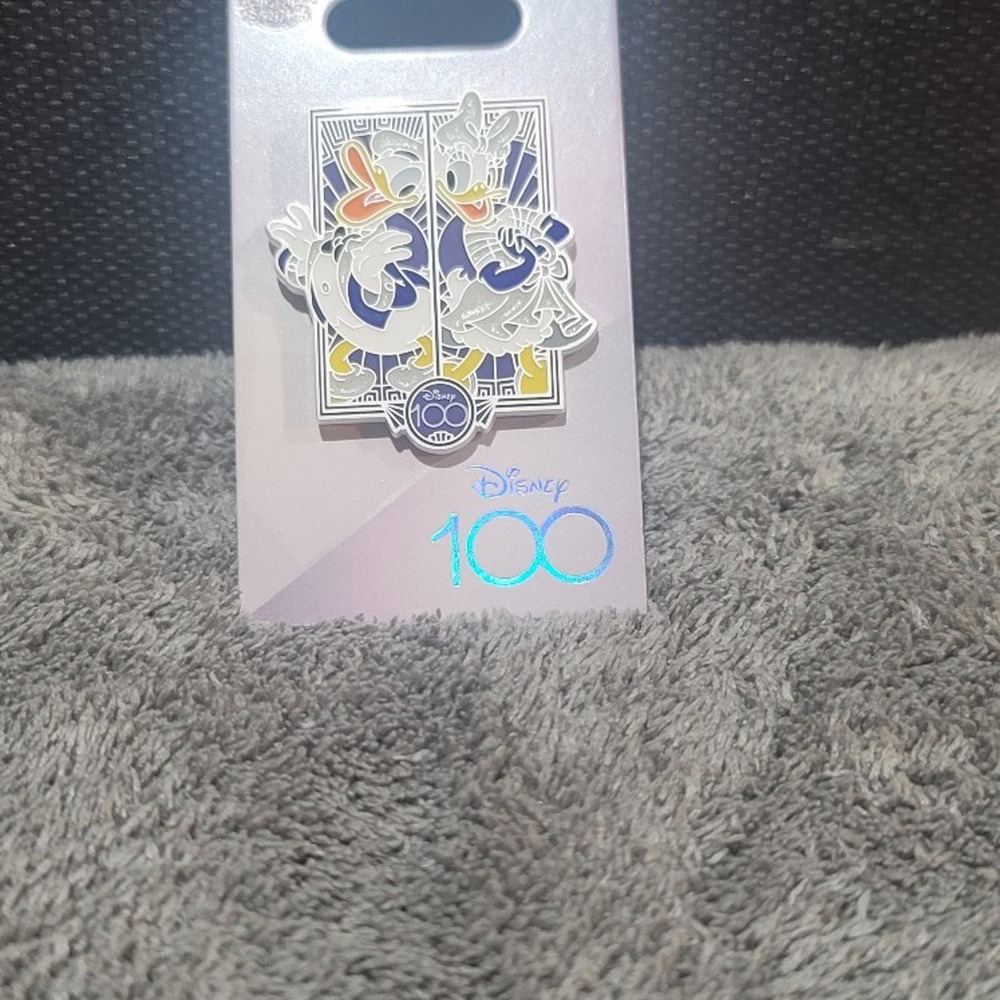 Donald Daisy Duck Disney 100 Years Of Wonder 100th Anniversary Pin